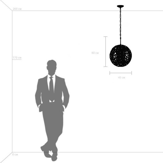 Подвесной светильник Lightstar 727061 VERONA под лампы 6xE14 240W