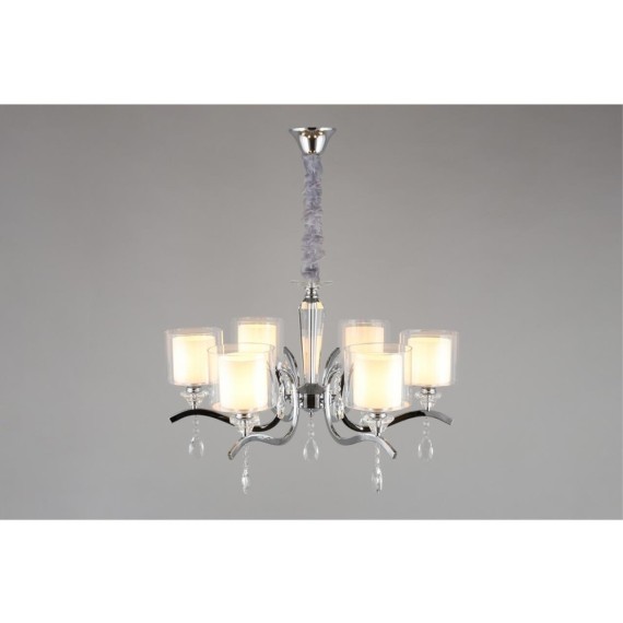 Люстра подвесная Omnilux OML-70903-06 Bollate под лампы 6xE27 60W