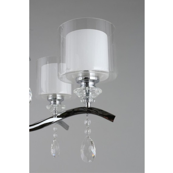 Люстра подвесная Omnilux OML-70903-06 Bollate под лампы 6xE27 60W