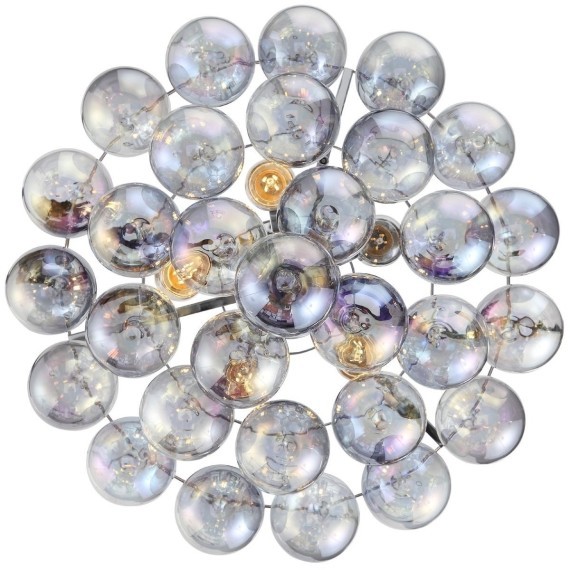 SL432.703.05 Люстра подвесная ST-Luce Хром/Перламутровый E27 5*60W SOSPIRO