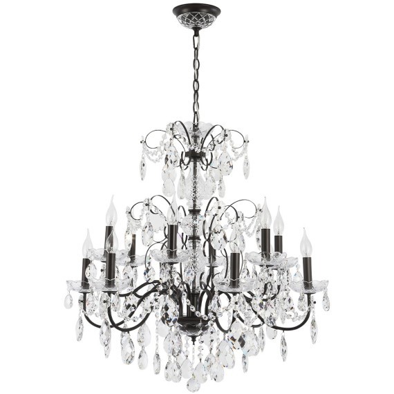 Люстра Crystal Lux ODELIS SP12 BROWN