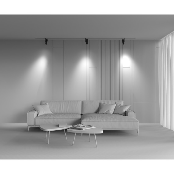 TR005-4-12W-DS-B Трековый магнитный SMART (App, Bluetooth Mesh, Алиса) светодиодный светильник Maytoni Exility CRI90+ 2700-6000К 947Лм 36° 12Вт