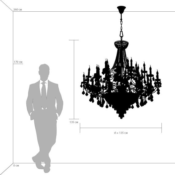 Большая люстра Classic 700511