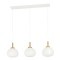 44066 EGLO SUMMERHILL Подвесной светильник с тремя лампами E27, 120Вт, дерево, сталь, бумага, белый