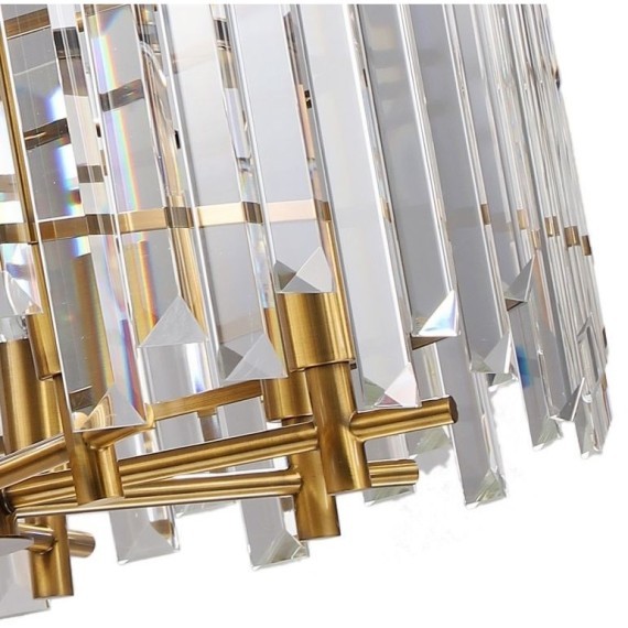 Люстра подвесная хрустальная 2114/05/08P Stilfort, серия Feeriya