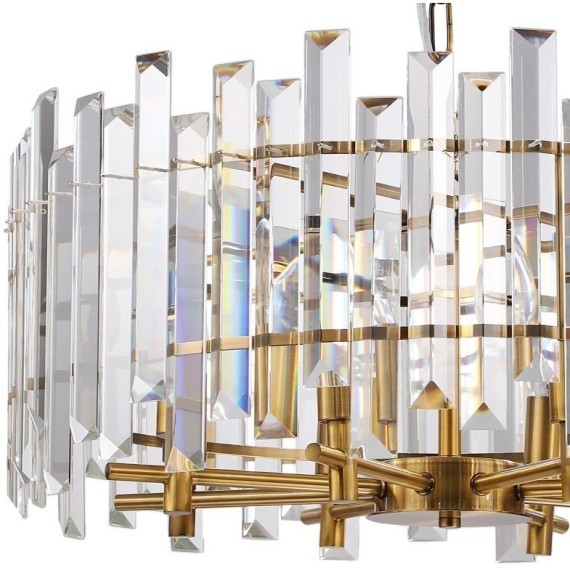 Люстра подвесная хрустальная 2114/05/08P Stilfort, серия Feeriya