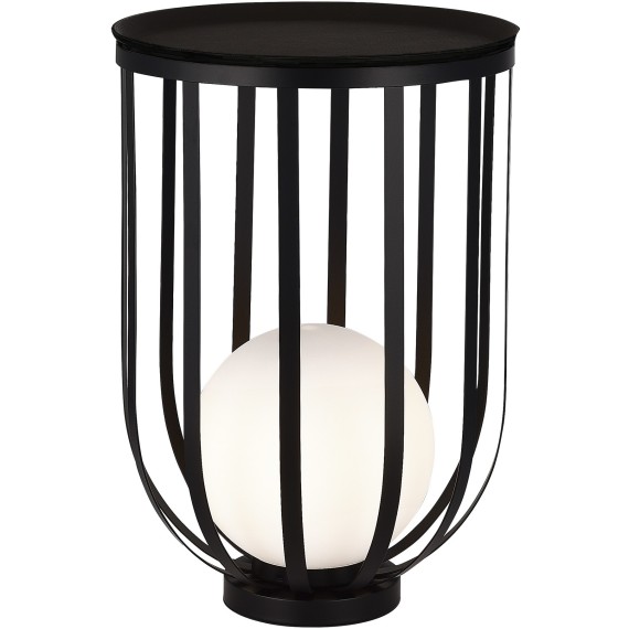 SL6129.404.01 Светильник настольный ST-Luce Черный/Белый E27 1*60W NORDIC