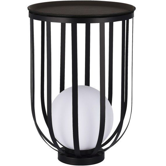 SL6129.404.01 Светильник настольный ST-Luce Черный/Белый E27 1*60W NORDIC