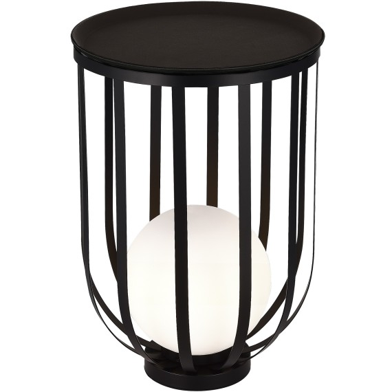 SL6129.404.01 Светильник настольный ST-Luce Черный/Белый E27 1*60W NORDIC