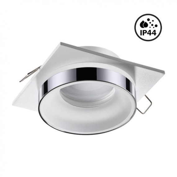 Встраиваемый светильник Novotech 370786 WATER IP44 под лампу 1xGU10 9W