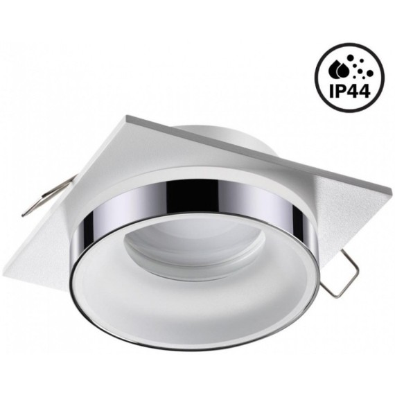 Встраиваемый светильник Novotech 370786 WATER IP44 под лампу 1xGU10 9W