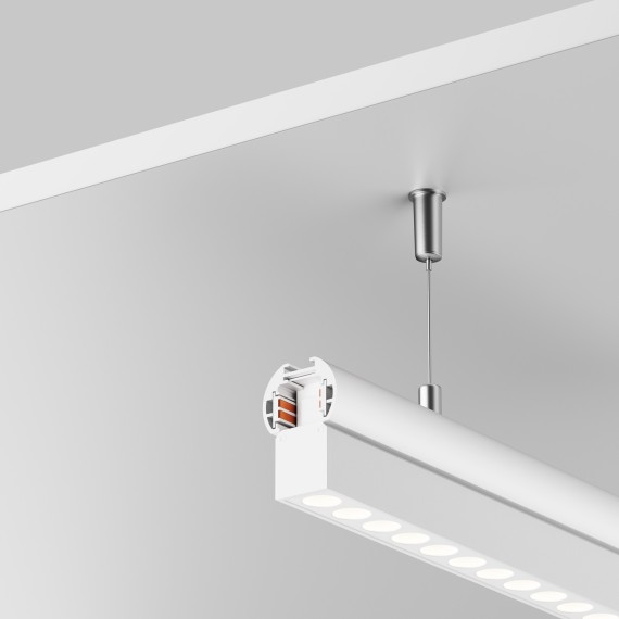 Шинопровод подвесной 2м скругленный Maytoni Exility TRXM034-R-412W