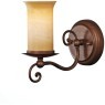 SL122.301.01 Светильник настенный Коричневый/Янтарный E14 1*60W ANCORA