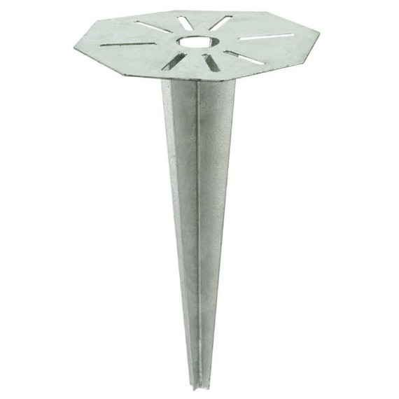 88744 Колышек CUBA  для крепления уличных светильников H300, оцинкованная сталь