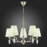 SLE105503-05 Светильник подвесной Никель/Белый E14 5*40W REIMO