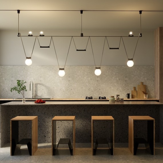 Шинопровод текстильный (ременный) 10м Novotech Easy 135256