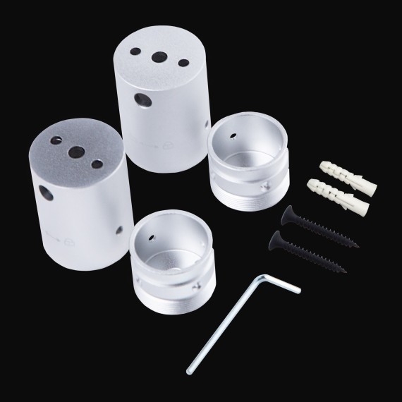 ST981.009.00 Комплект (стальной) для накладного монтажа гибкого неона ST-Luce 