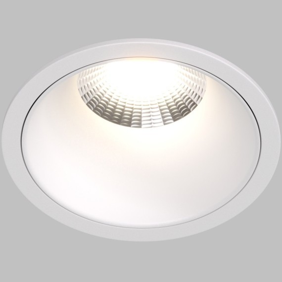 DK4400-WH Встраиваемый светильник, IP 20, 7 Вт, LED 3000, белый, алюминий