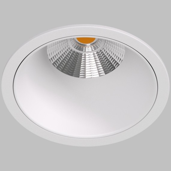 DK4400-WH Встраиваемый светильник, IP 20, 7 Вт, LED 3000, белый, алюминий