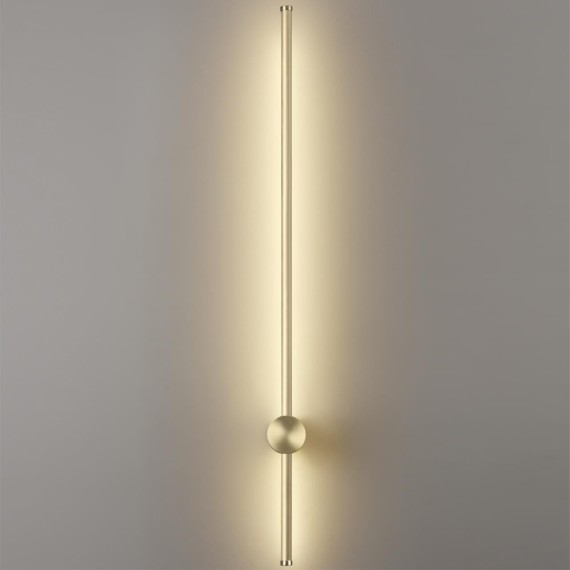 5678/12WLY УЦЕНКА LEDIO LN23 347 золотой Настенный светильник LED 12W 3000K 820Лм 220V BRAM