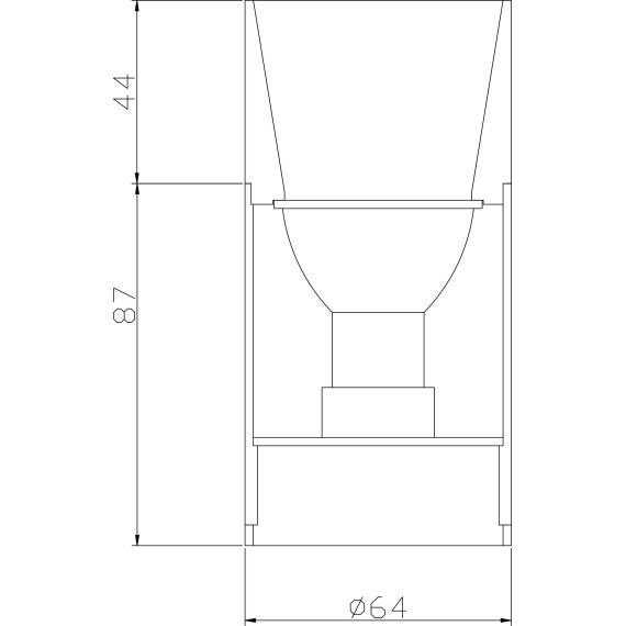 Накладной потолочный светильник Maytoni C007CW-01W Pauline под лампу 1xGU10 10W