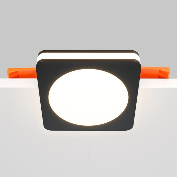 Встраиваемый светильник Maytoni DL2001-L7B Phanton светодиодный LED 7W