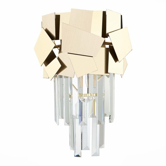 SL1232.201.01 Бра ST-Luce Золотистый/Прозрачный, Золотистый E14 1*60W CASERTA