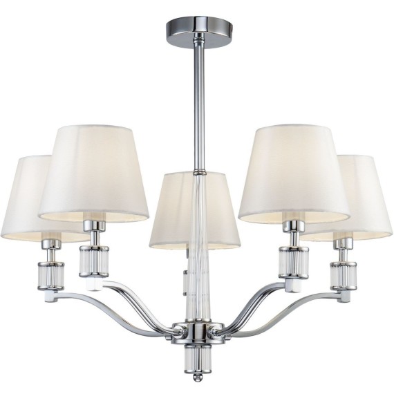 Люстра потолочная Freya FR5020PL-05CH Clarissa под лампы 5xE14 40W