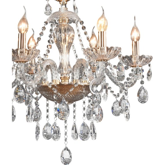 Люстра подвесная E14 6*40W 220V ALISSA 8376/6