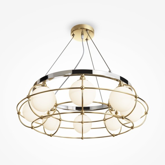 Подвесной светильник Maytoni MOD312PL-08GCH Carcass под лампы 8xG9 40W