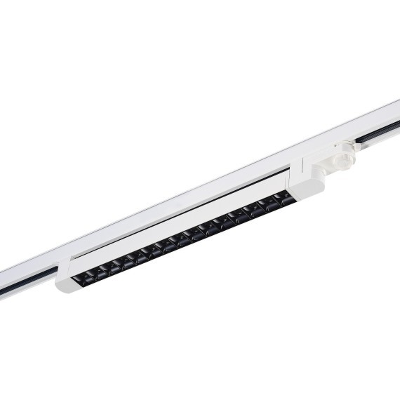 ST662.536.15 Св-к трек. Белый LED 1*15W 3000K 1 200Lm Ra90 48° IP20 L535xW33xH73 165-265V Трехфазная трековая система