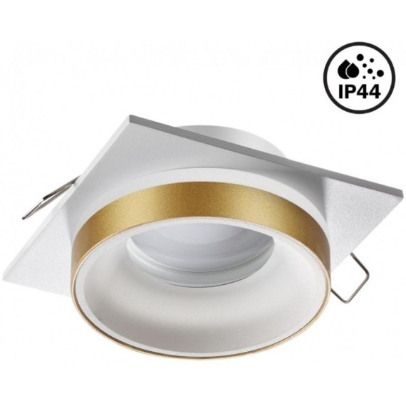 Встраиваемый светильник Novotech 370787 WATER IP44 под лампу 1xGU10 9W