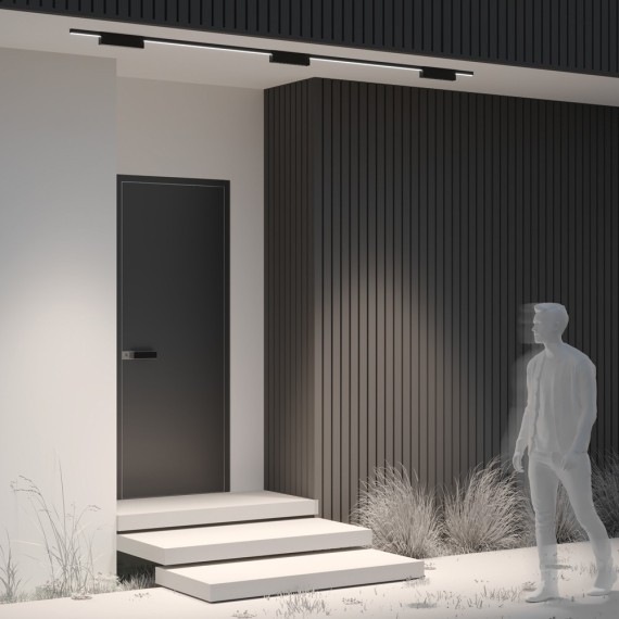 Светодиодный светильник для уличной трековой системы Maytoni Elasity IP65 Outdoor O-TR01-3-S-20WB3K