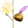 SLE2502-201-01 Светильник настенный Золотистый/Разноцветный G9 1*5W VOLA