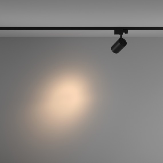 Трековый светильник трехфазный 220V светодиодный Vuoro TR029-3-10W3K-S-B