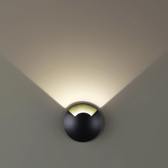 6662/1GL3 NATURE ODL25 черный/металл Встраиваемый грунтовый светильник IP67 LED 3W 3000K 12V/24V WALD (нужен драйвер 357781/357782)