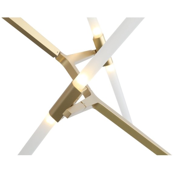 SL947.202.14 Люстра потолочная ST-Luce Золотистый/Белый G9 14*5W LACONICITA