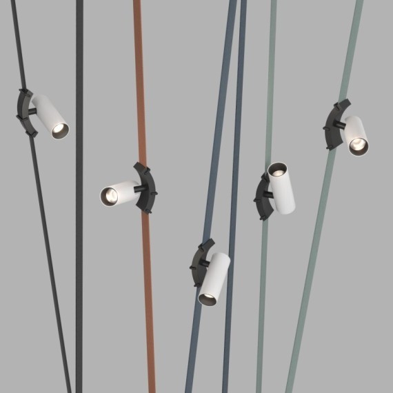 DK5547-BW+BK Cветодиодный светильник на ременный шинопровод Denkirs Belty CRI90+ 3000К 380Лм 30° 7Вт