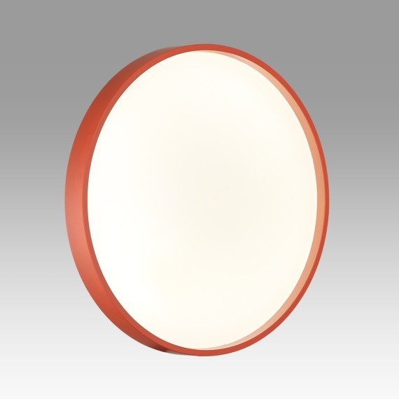 7744/CL COLOR SN Светильник светодиодный потолочный пластик/белый/красный LED 30Вт 4000К D330 IP43 MAVIC