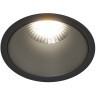 DK4400-BK Встраиваемый светильник, IP 20, 7 Вт, LED 3000, черный, алюминий