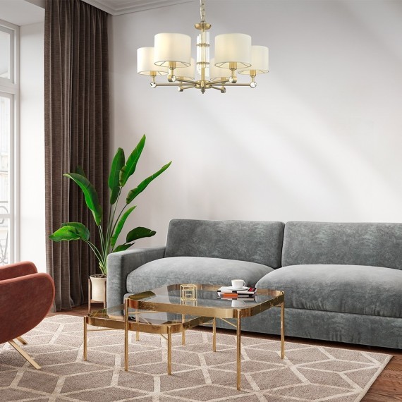 Люстра подвесная Maytoni MOD088PL-06BS Alloro под лампы 6xE14 40W