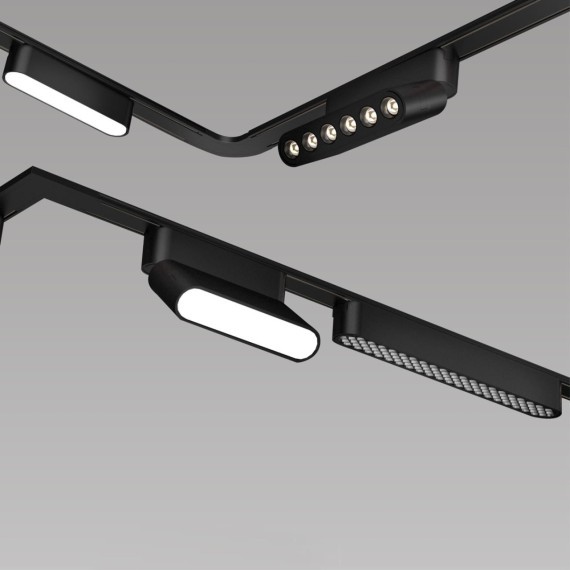 359080 Трековый магнитный светодиодный светильник Novotech SMAL 48V CRI90+ 4000К 720Лм 90° 12W