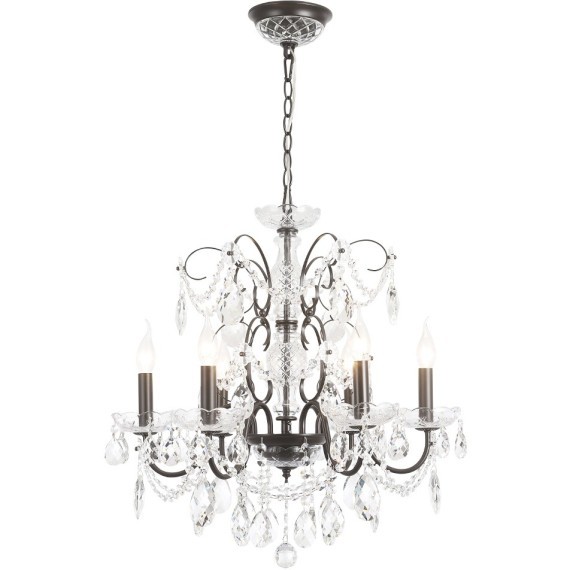 Люстра Crystal Lux ODELIS SP6 BROWN