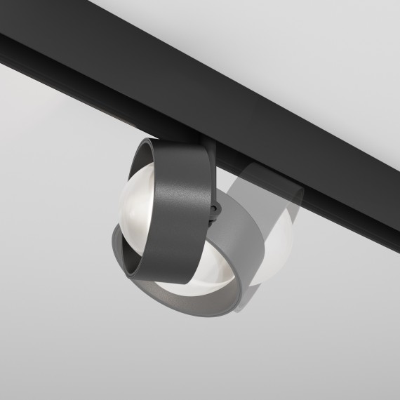 TR217-2-15W4K-B Трековый магнитный светодиодный светильник Maytoni Exility CRI90+ 4000К 870Лм 70° 15Вт