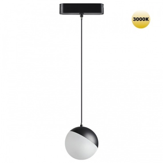 359260 Трековый магнитный светодиодный светильник Novotech SMAL 48V CRI90+ 3000К 800Лм 120° 10W