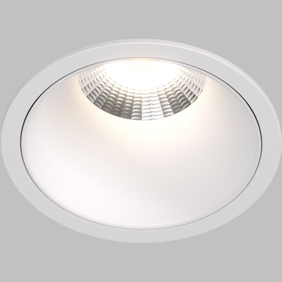 DK4500-WH Встраиваемый светильник, IP 20, 12 Вт, LED 3000, белый, алюминий