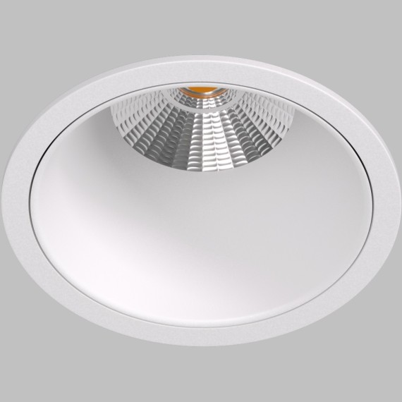 DK4500-WH Встраиваемый светильник, IP 20, 12 Вт, LED 3000, белый, алюминий