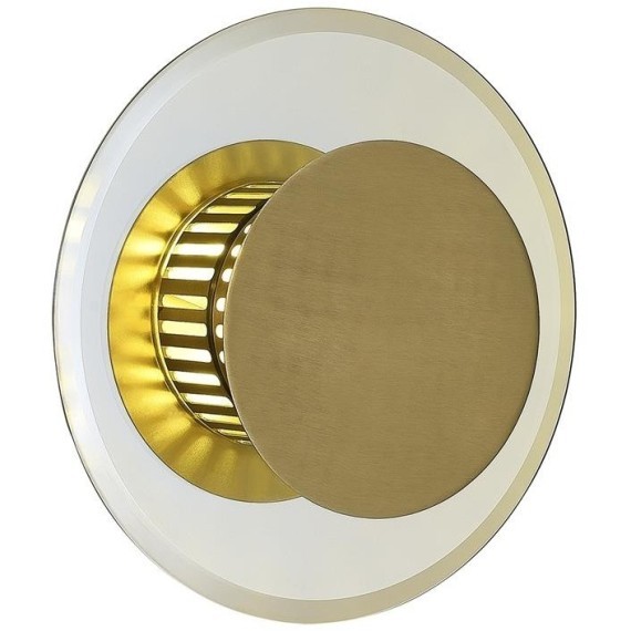 SLE1652-301-03 Светильник настенный Латунь/Коньячный G9 3*5W 4000K DESI