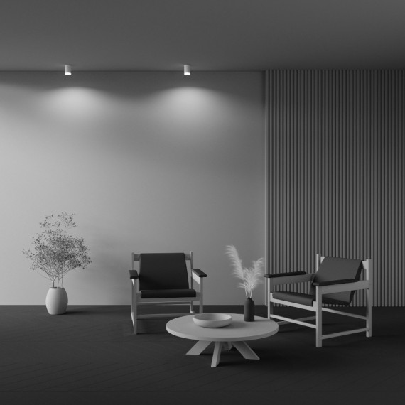 Накладной потолочный светильник Maytoni C008CW-01W Pauline под лампу 1xGU10 10W