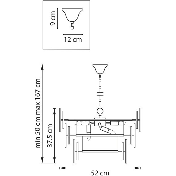 Люстра Retro Lightstar 799083